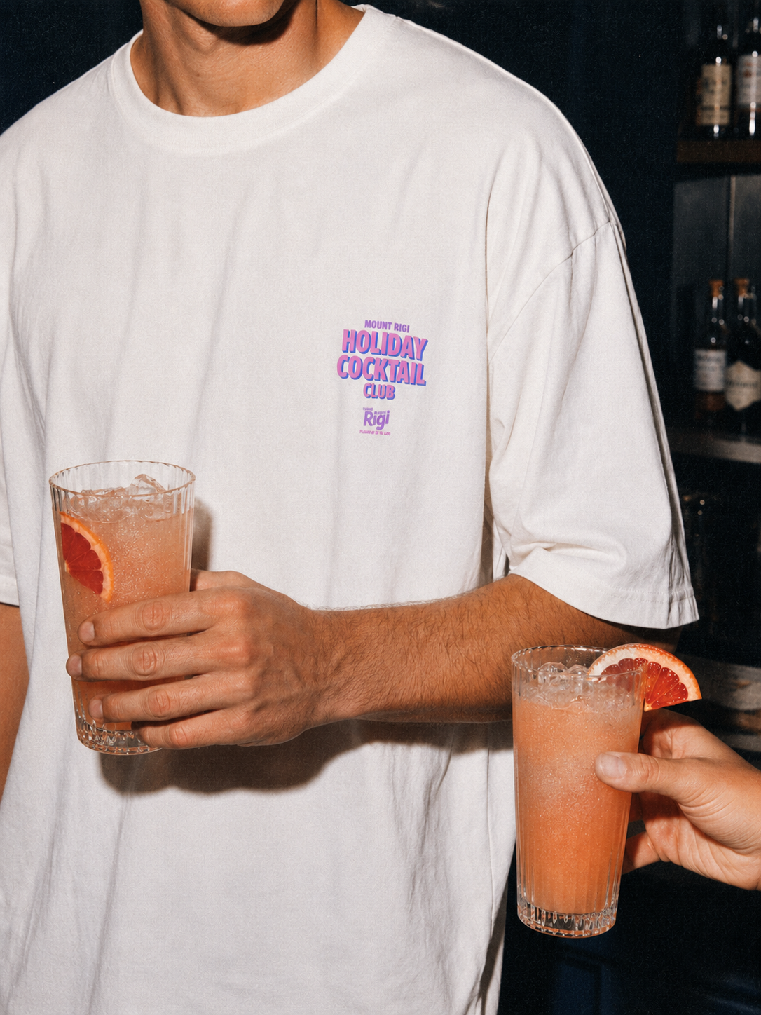 Mount Rigi Holiday Cocktail Club, Unisex T-Shirt, Organic