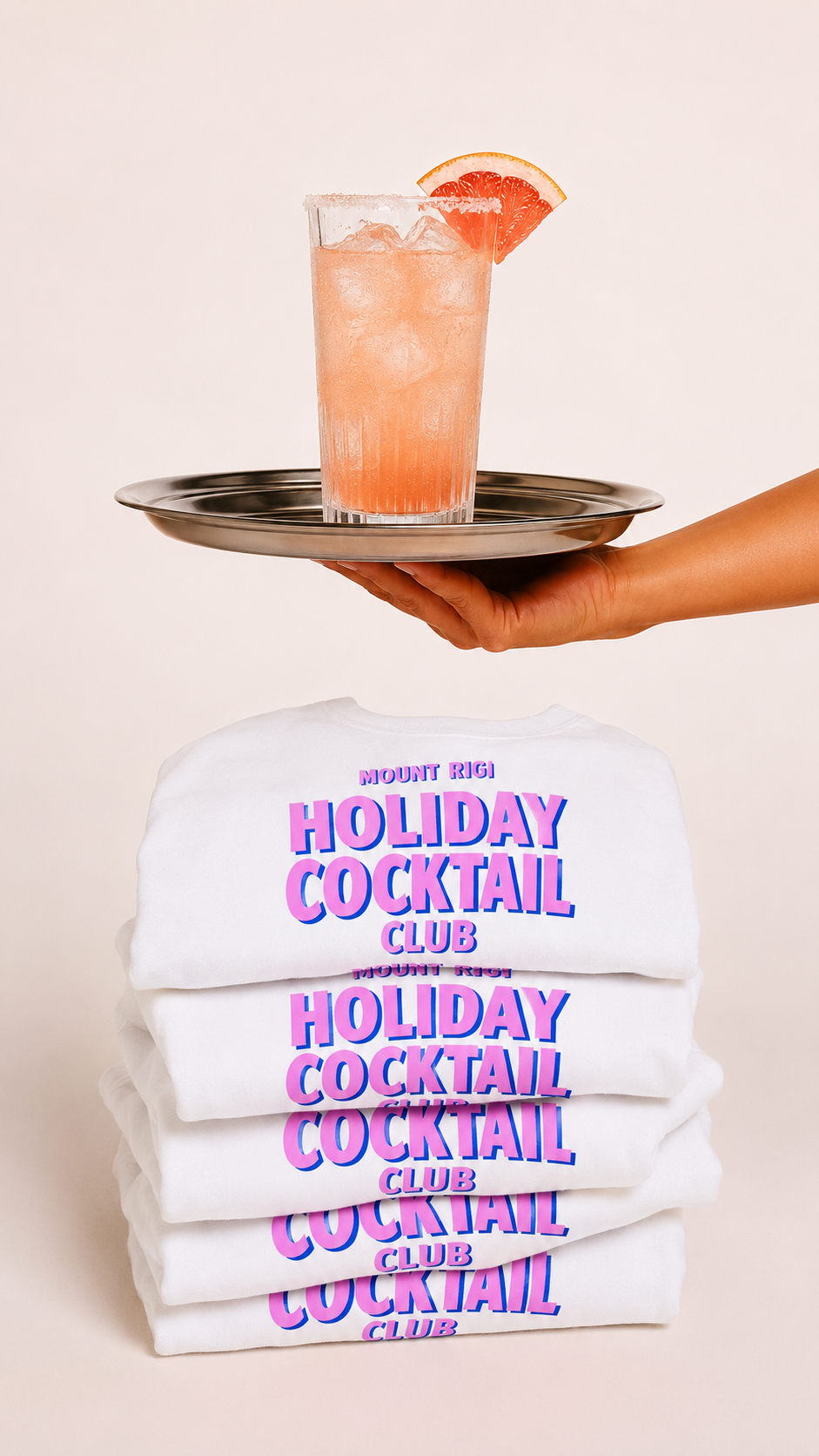 Mount Rigi Holiday Cocktail Club, Unisex T-Shirt, Organic