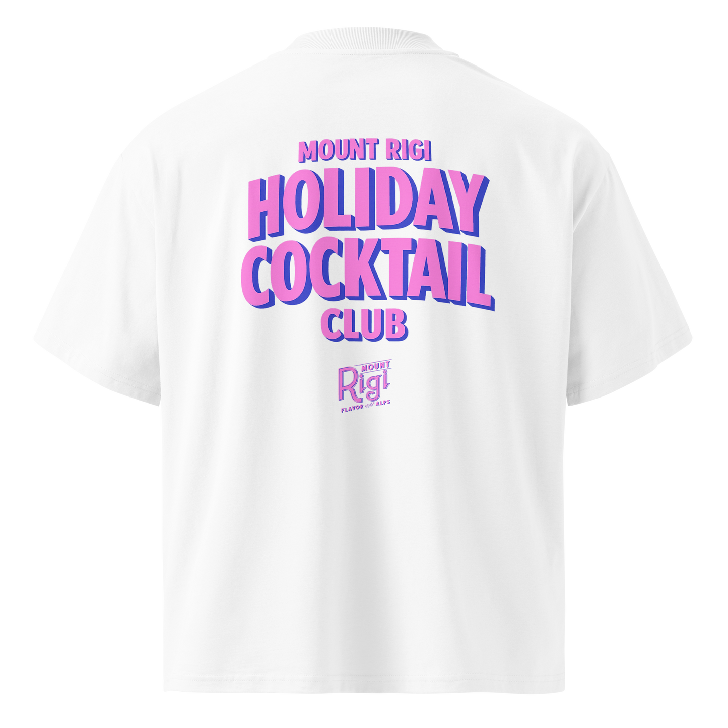 Mount Rigi Holiday Cocktail Club, Unisex T-Shirt, Organic